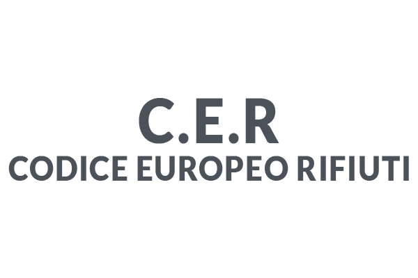 CER codice europeo rifiuti