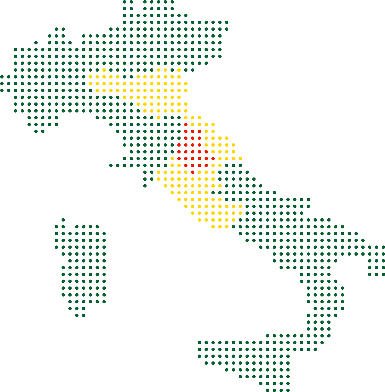 mappa dell'Italia